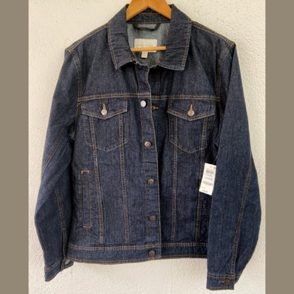 NWT, Mens Sun + Stone Denim Jacket - Picture 1 of 2